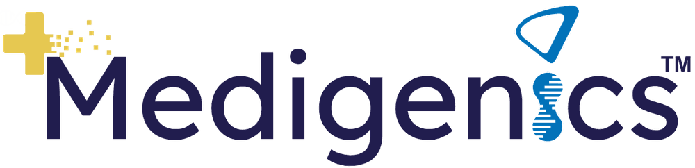MediGenics Health DNA Test Logo MediGenics Health DNA Test Logo